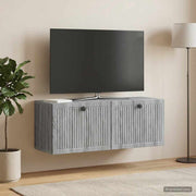 TV ormar za zid Siva sonoma 78,5 x 31 x 30 cm Konstruirano drvo