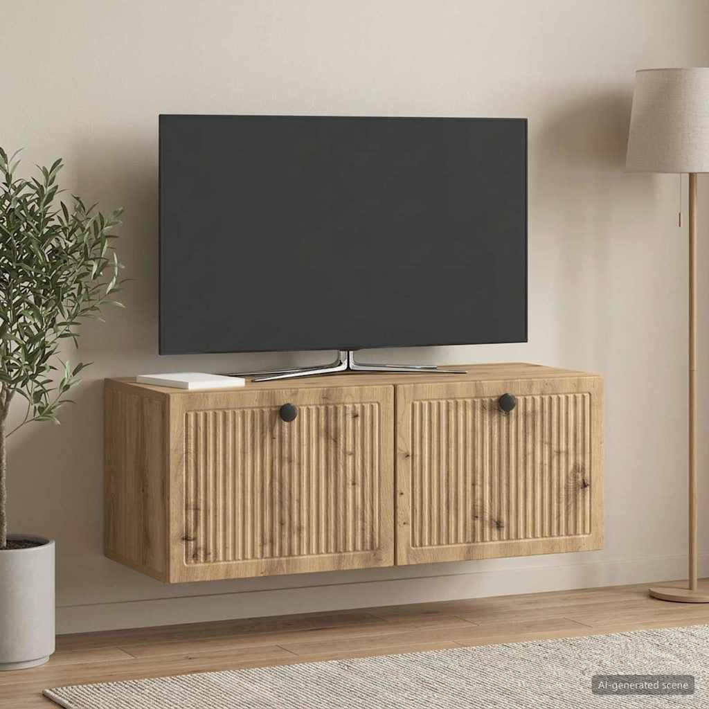 TV ormar za zid 78,5 x 31 x 30 cm Hrast artisan