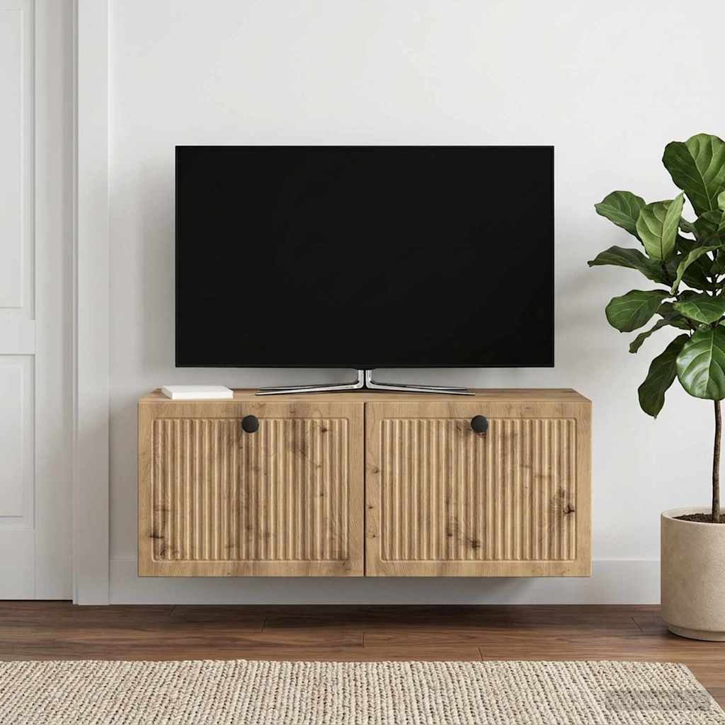 TV ormar za zid 78,5 x 31 x 30 cm Hrast artisan