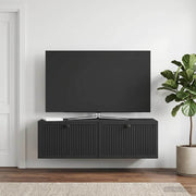 TV ormar za zid Zidne Crna 98 x 31 x 30 cm Konstruirano drvo