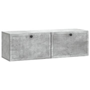 TV ormar za zid Betonska siva 98 x 31 x 30 cm Konstruirano drvo