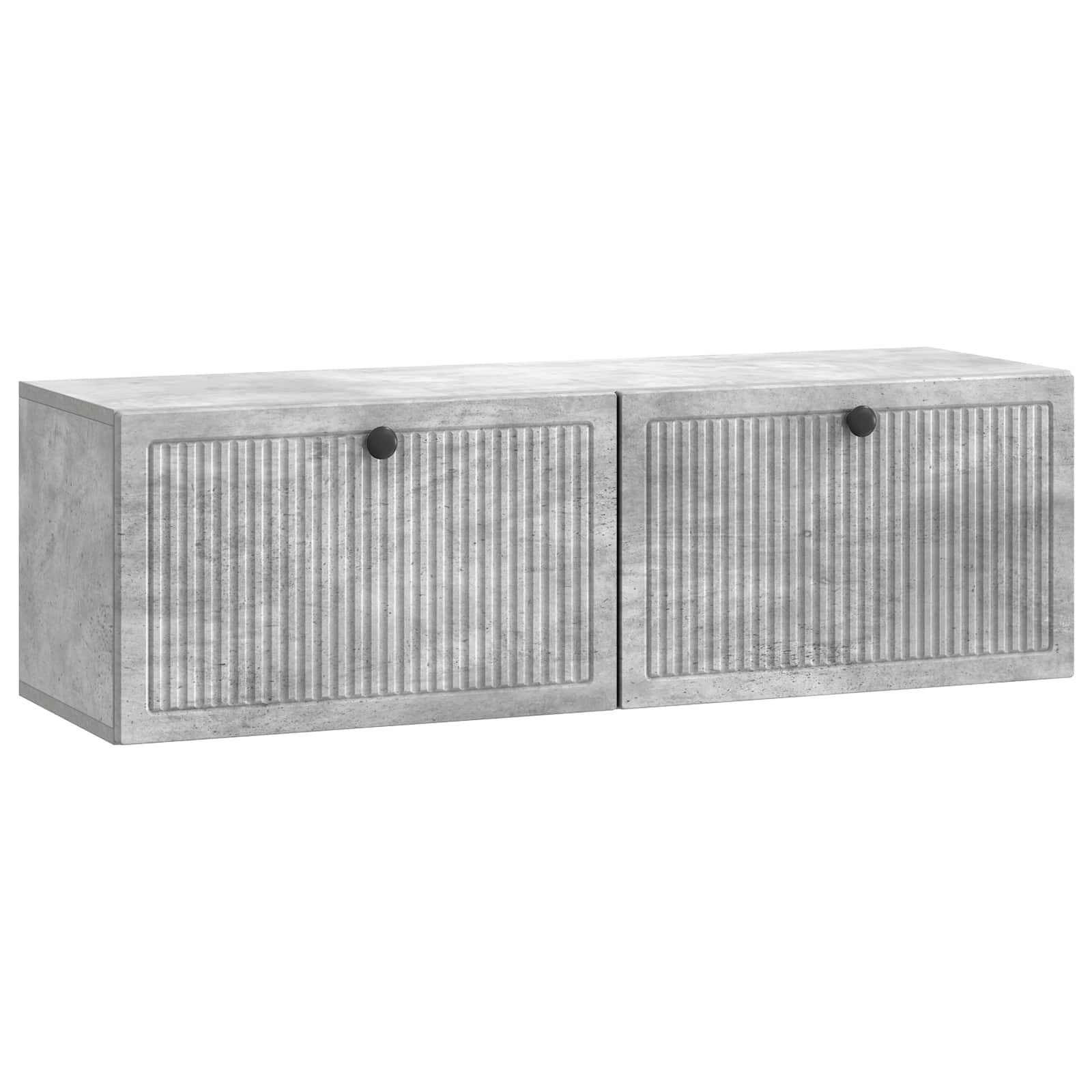 TV ormar za zid Betonska siva 98 x 31 x 30 cm Konstruirano drvo