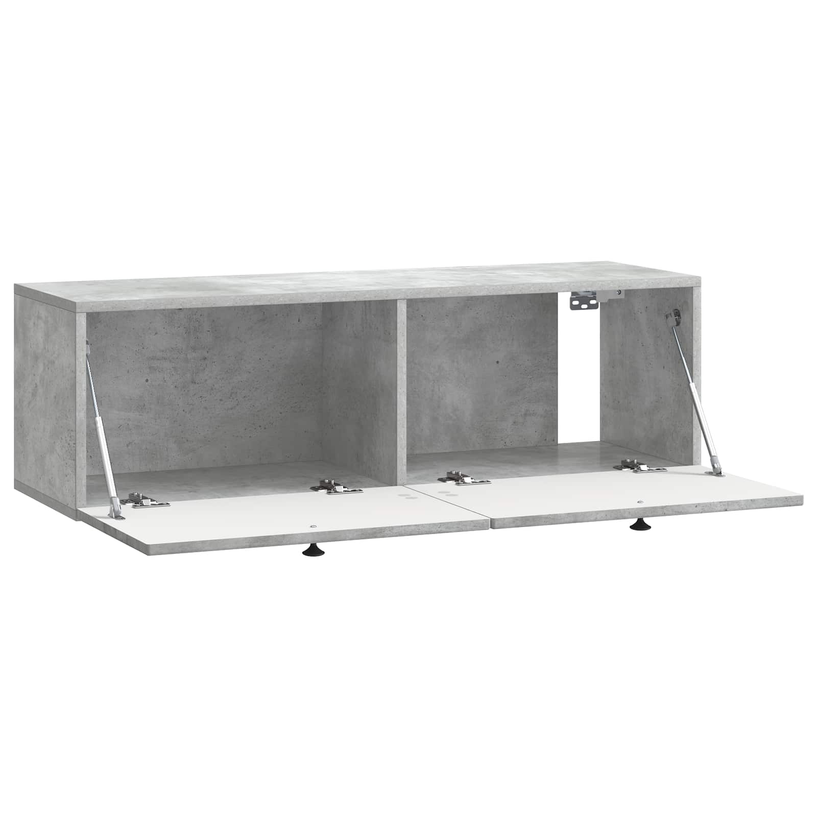 TV ormar za zid Betonska siva 98 x 31 x 30 cm Konstruirano drvo