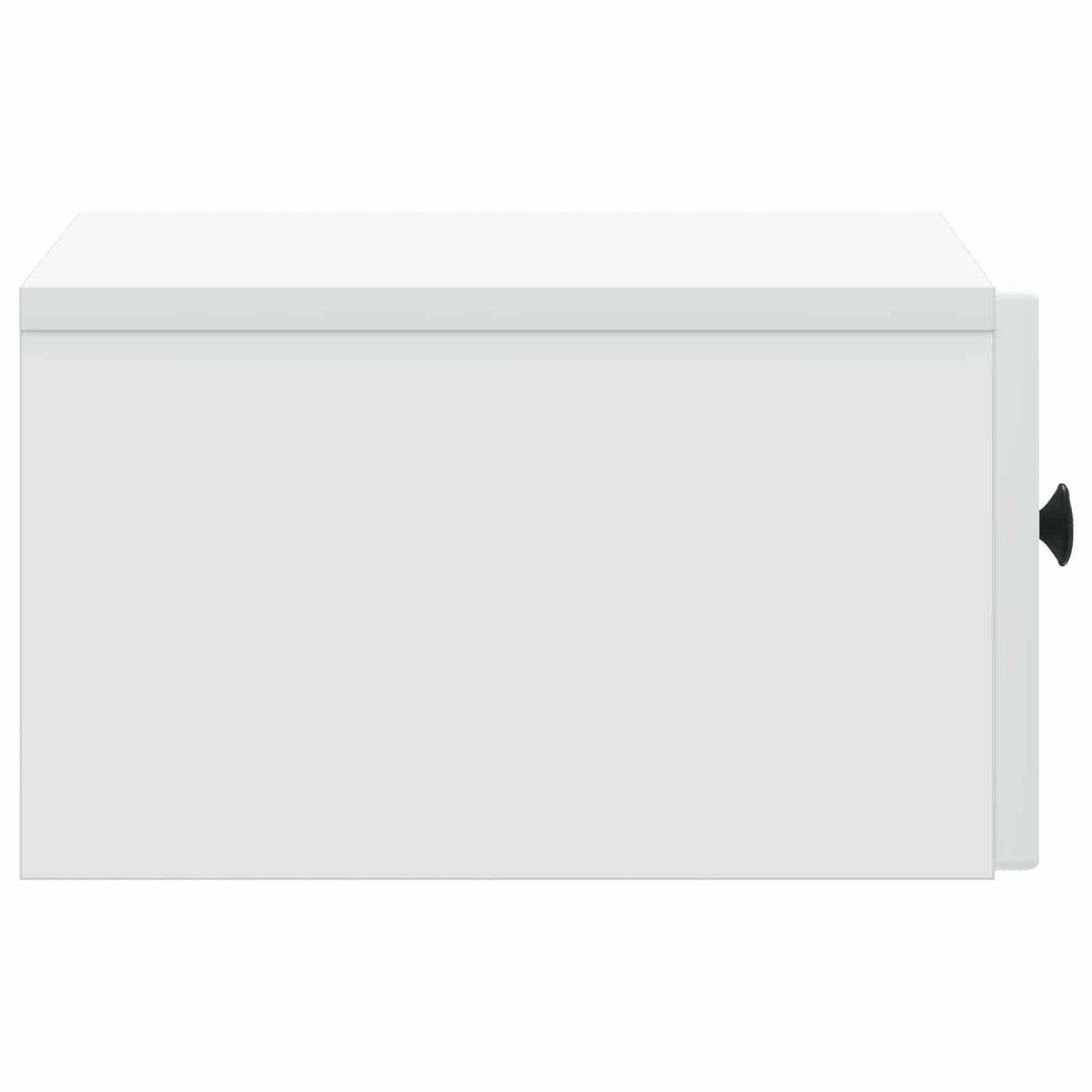 Noćni ormarić za montažu na zid 2 pcs Bijela 33 x 34,5 x 20 cm