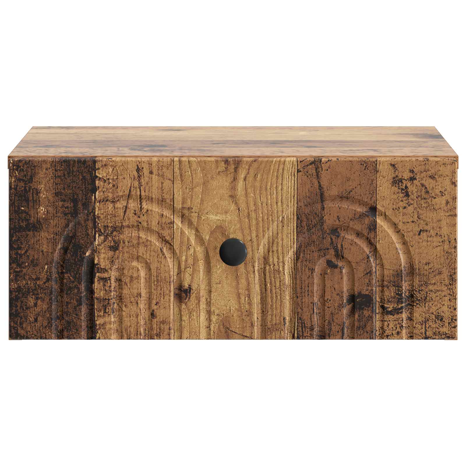 Noćni ormarić za montažu na zid Staro drvo 49 x 34,5 x 20 cm