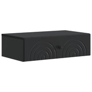 Stolna montirana na zid Crna 59 x 34,5 x 17 cm