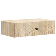 Stolna montirana na zid Hrast sonoma 59 x 34,5 x 17 cm