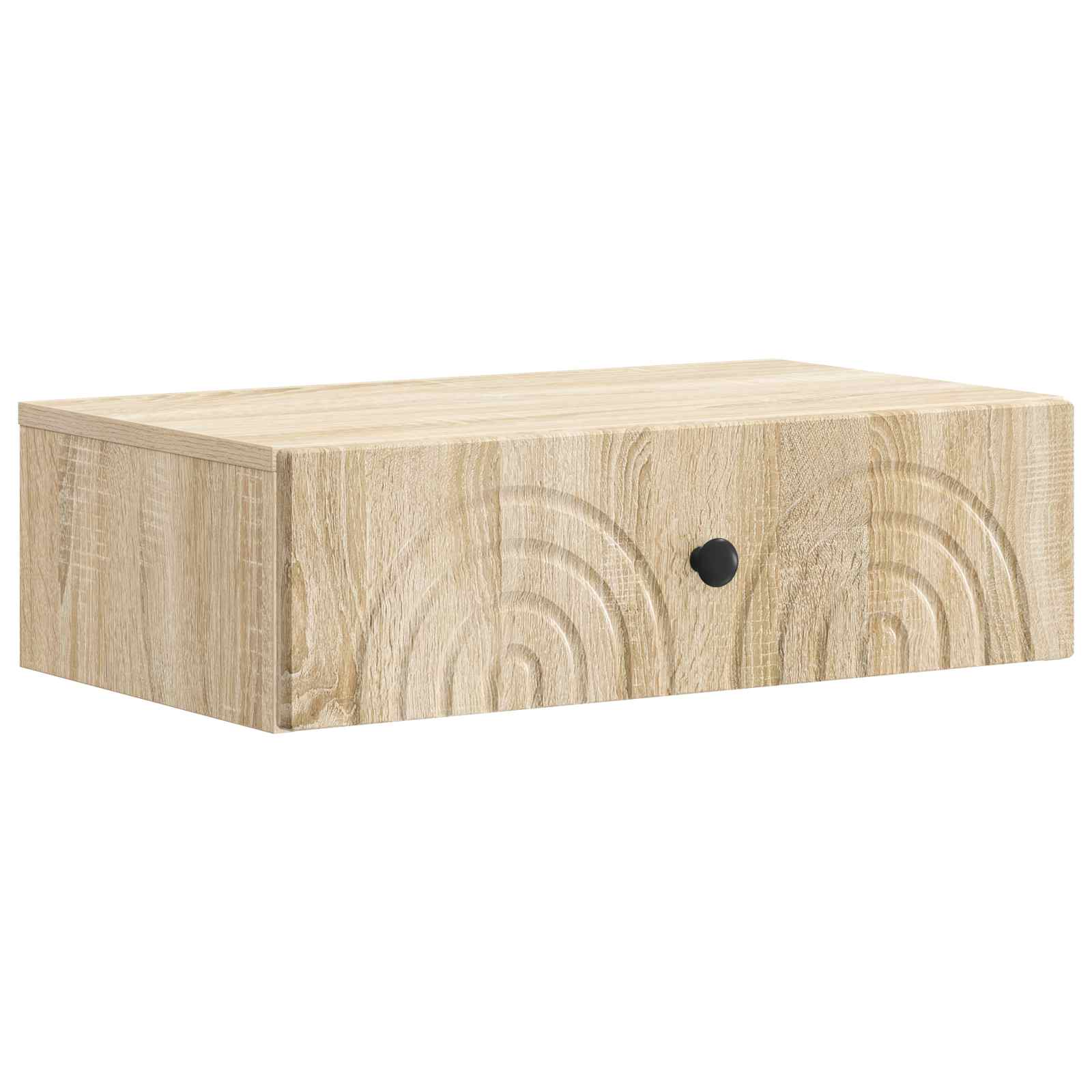 Stolna montirana na zid Hrast sonoma 59 x 34,5 x 17 cm