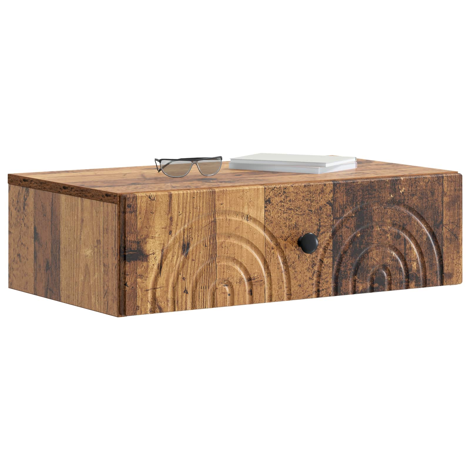 Stolna montirana na zid Staro drvo 59 x 34,5 x 17 cm