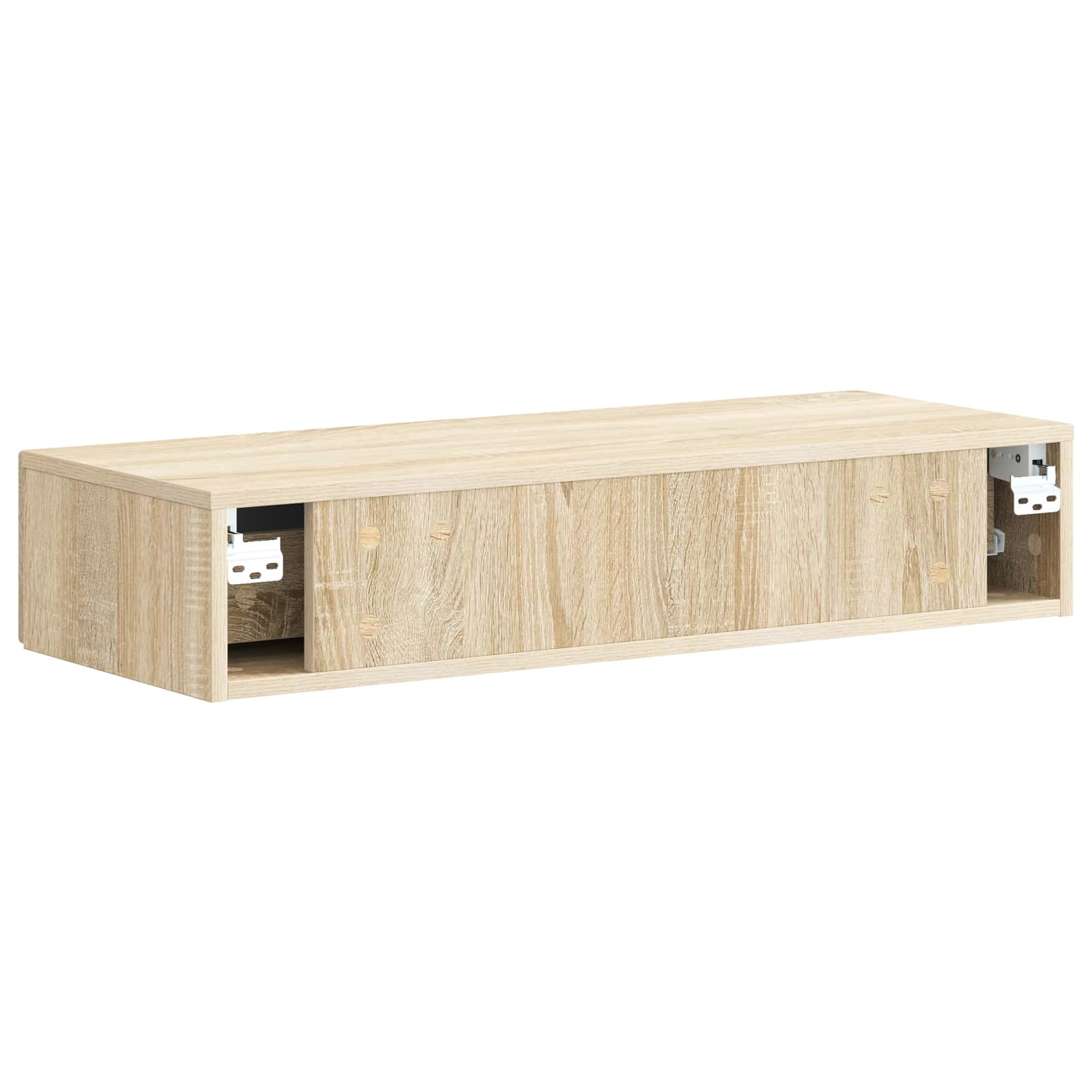 Stolna montirana na zid Hrast sonoma 87,5 x 34,5 x 17 cm