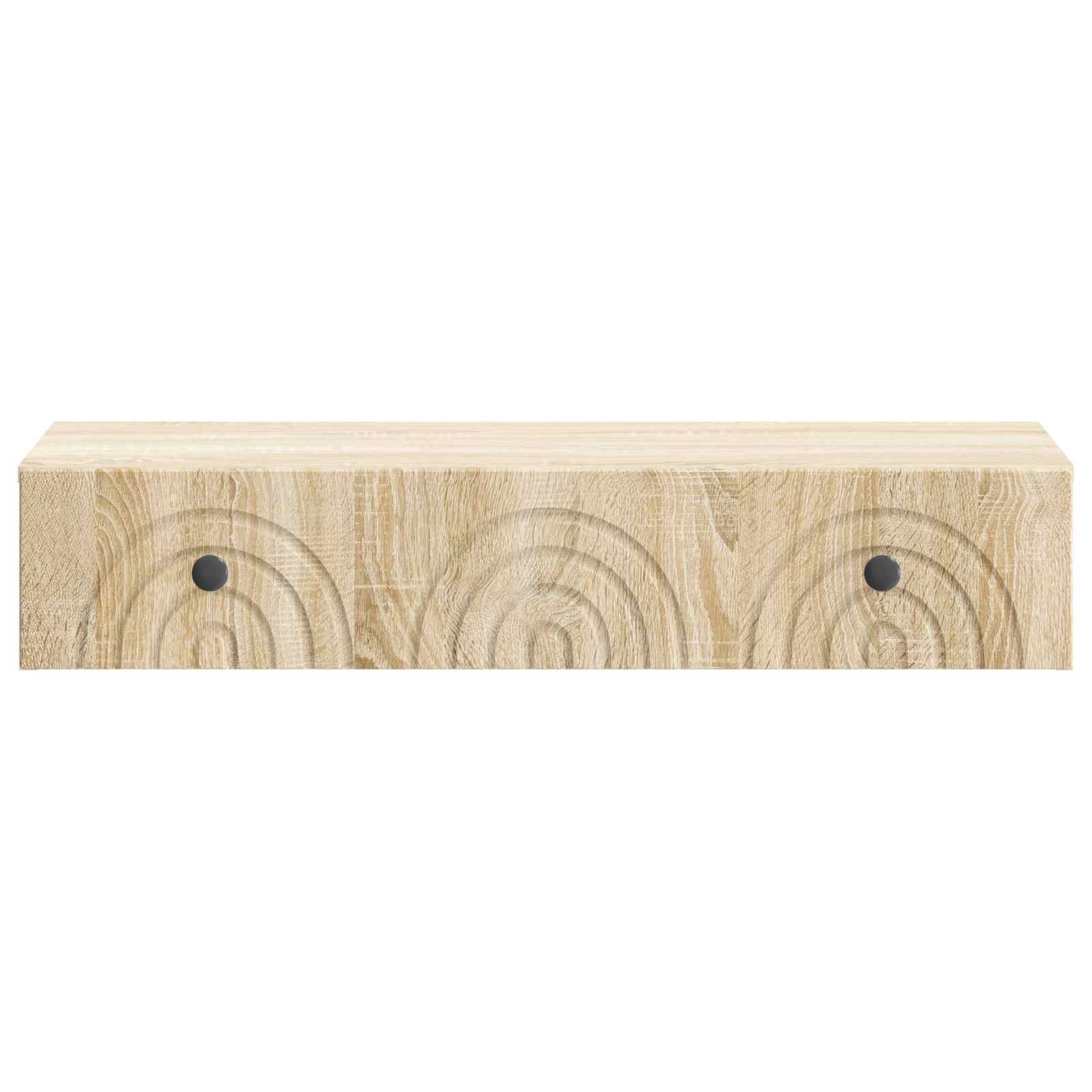 Stolna montirana na zid Hrast sonoma 87,5 x 34,5 x 17 cm
