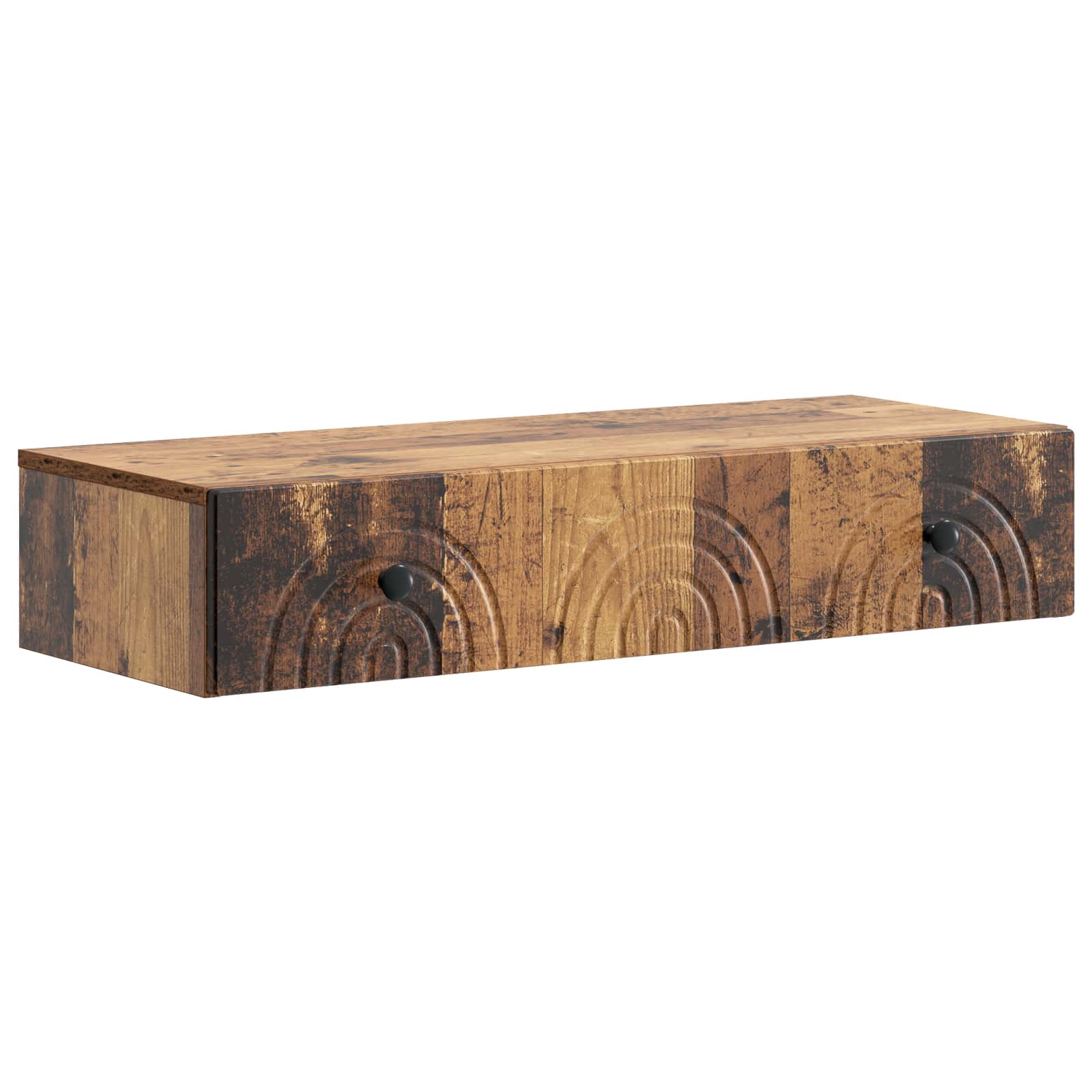 Stolna montirana na zid Staro drvo 87,5 x 34,5 x 17 cm
