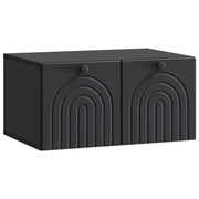 TV ormar za zid Zidne Crna 59,5 x 41 x 30 cm Konstruirano drvo