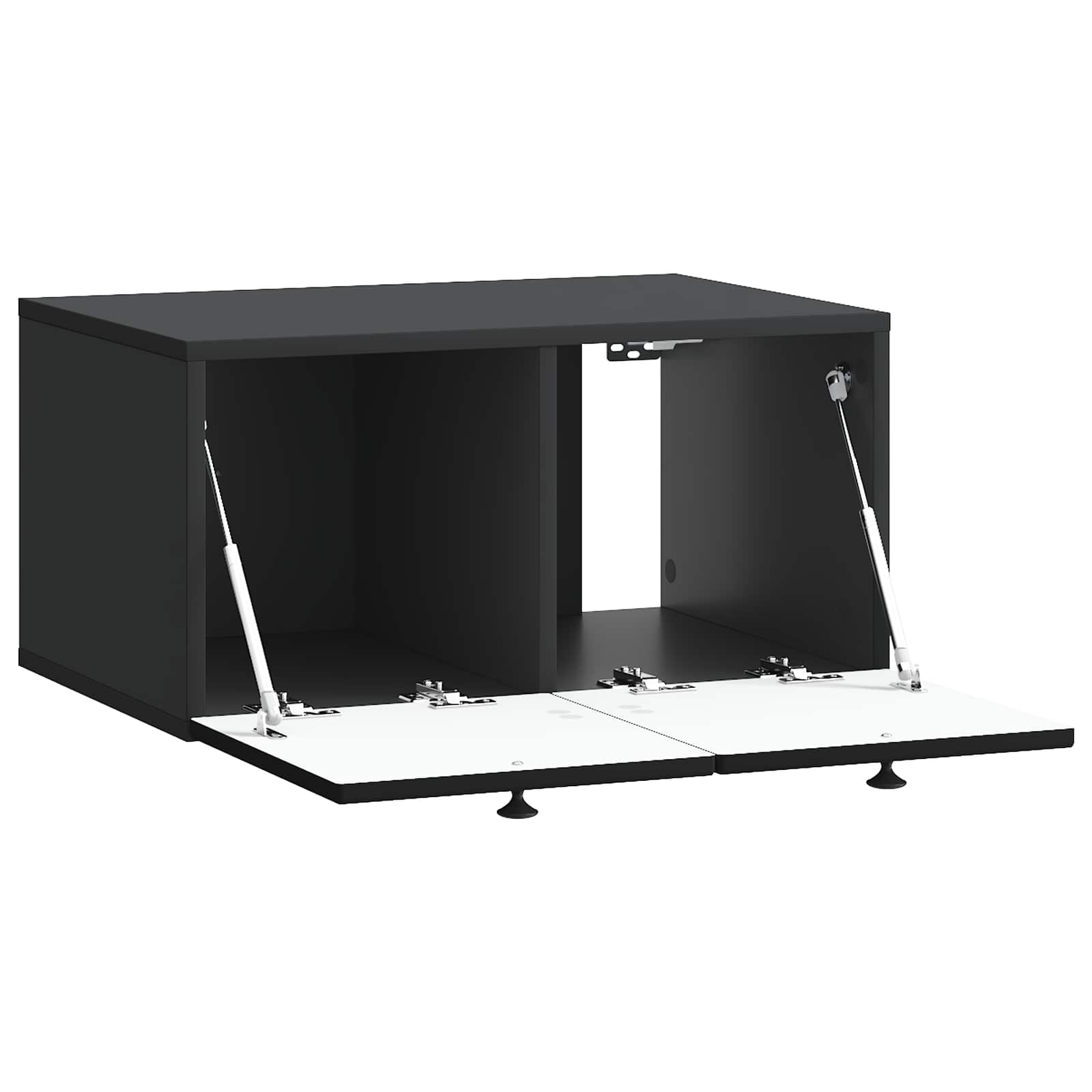 TV ormar za zid Zidne Crna 59,5 x 41 x 30 cm Konstruirano drvo