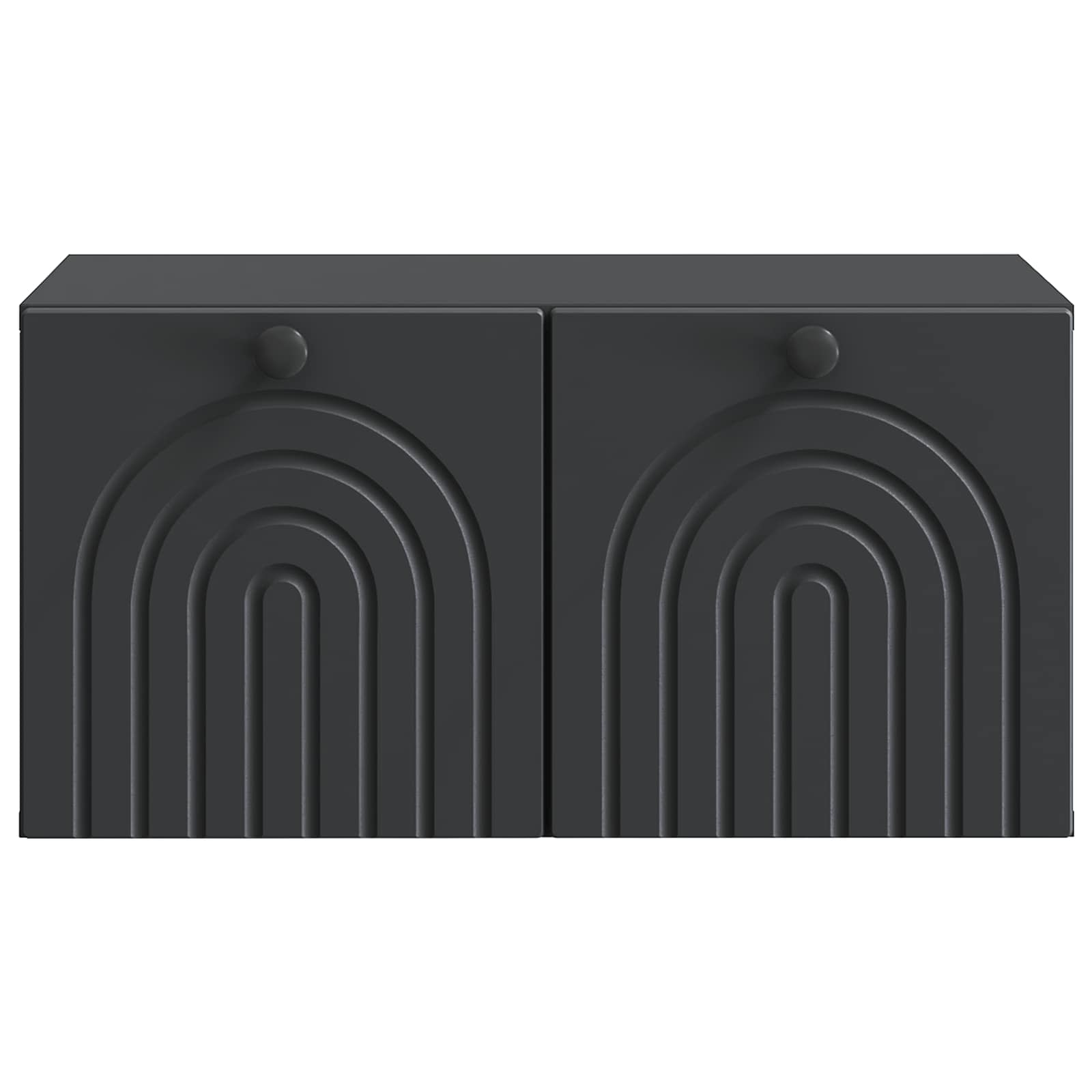 TV ormar za zid Zidne Crna 59,5 x 41 x 30 cm Konstruirano drvo