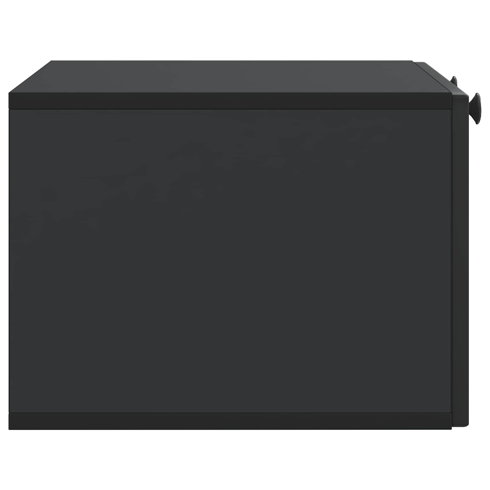 TV ormar za zid Zidne Crna 59,5 x 41 x 30 cm Konstruirano drvo