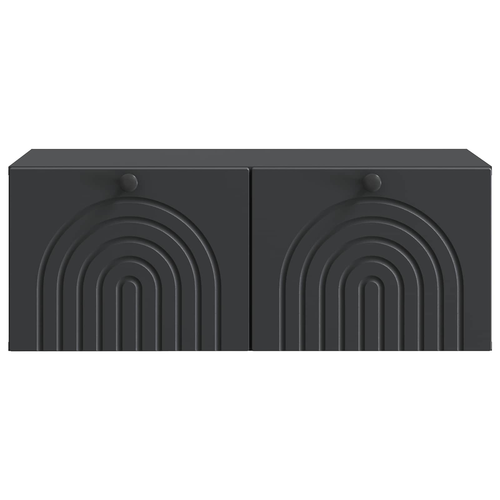 TV ormar za zid Zidne Crna 78,5 x 41 x 30 cm Konstruirano drvo