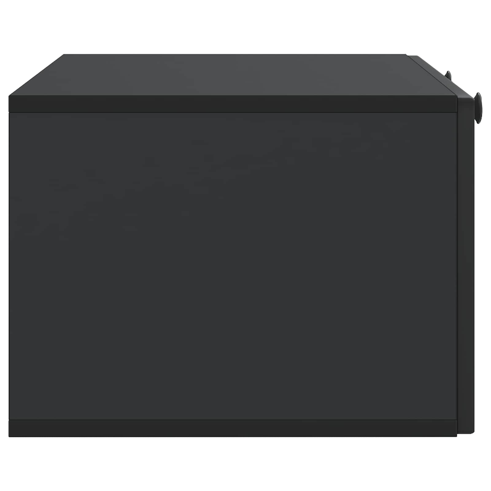 TV ormar za zid Zidne Crna 78,5 x 41 x 30 cm Konstruirano drvo