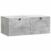 TV ormar za zid Zidne Betonska siva 78,5 x 41 x 30 cm