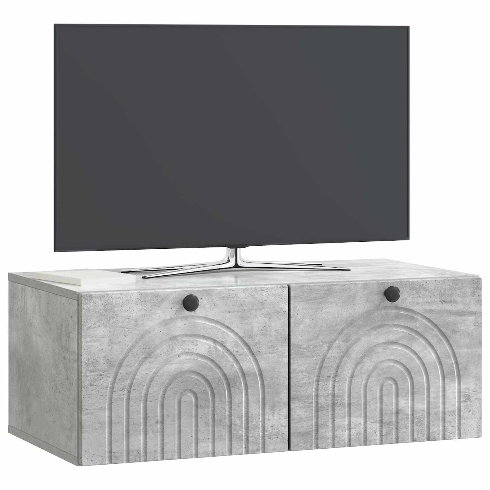 TV ormar za zid Zidne Betonska siva 78,5 x 41 x 30 cm
