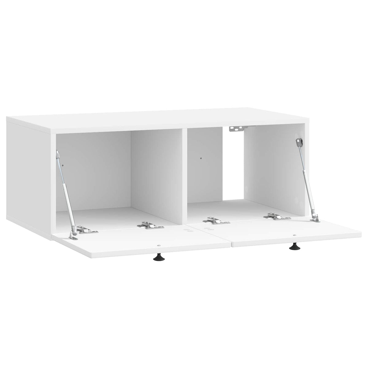 TV ormar za zid Zidne Bijela visokog sjaja 78,5 x 41 x 30 cm