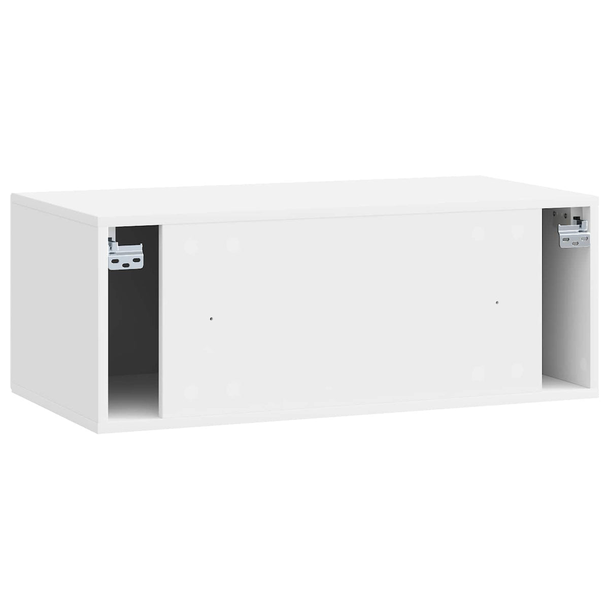 TV ormar za zid Zidne Bijela visokog sjaja 78,5 x 41 x 30 cm