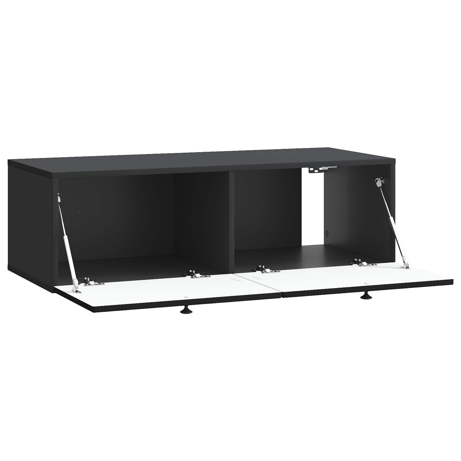 TV ormar za zid Zidne Crna 99 x 41 x 30 cm Konstruirano drvo