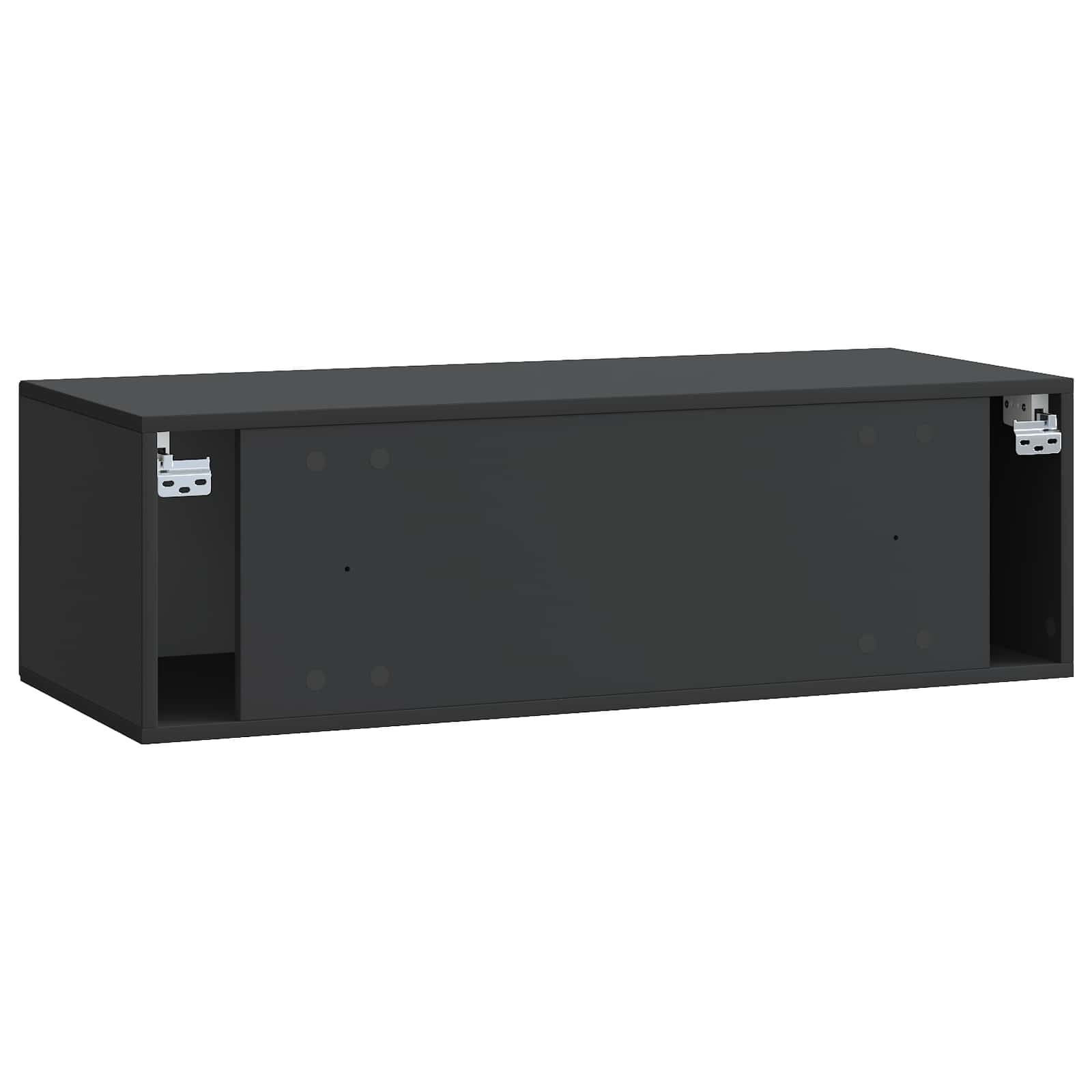 TV ormar za zid Zidne Crna 99 x 41 x 30 cm Konstruirano drvo