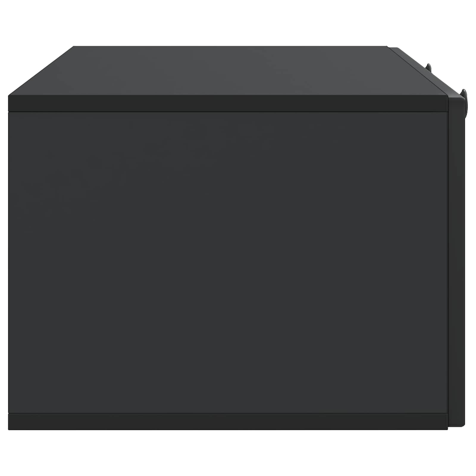 TV ormar za zid Zidne Crna 99 x 41 x 30 cm Konstruirano drvo