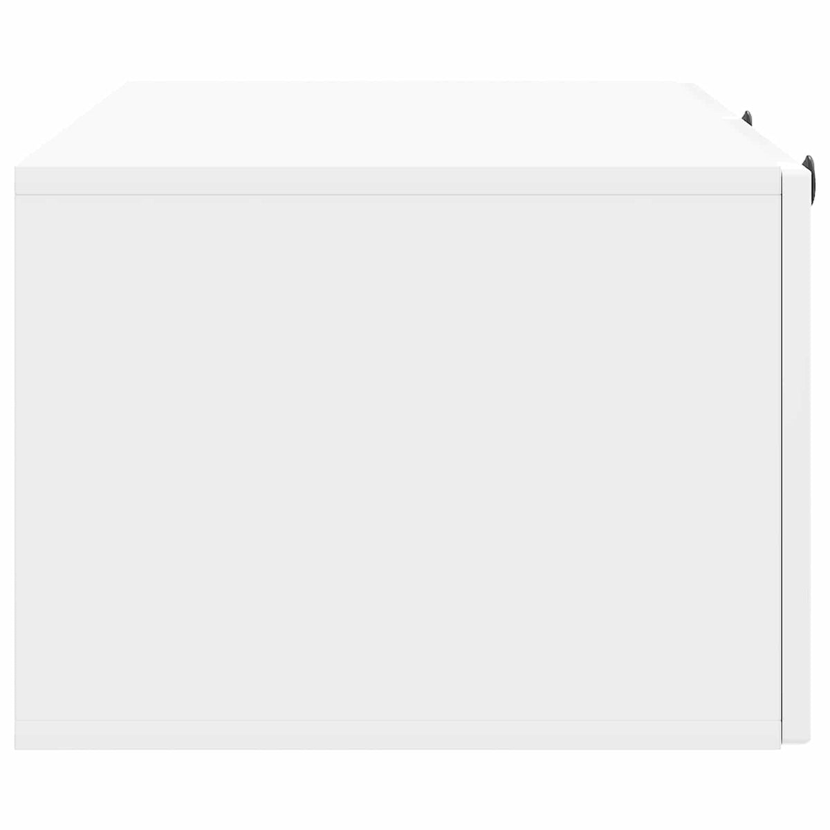 TV ormar za zid Zidne Bijela visokog sjaja 98 x 41 x 30 cm