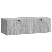 TV ormar za zid Siva sonoma 99 x 41 x 30 cm Konstruirano drvo