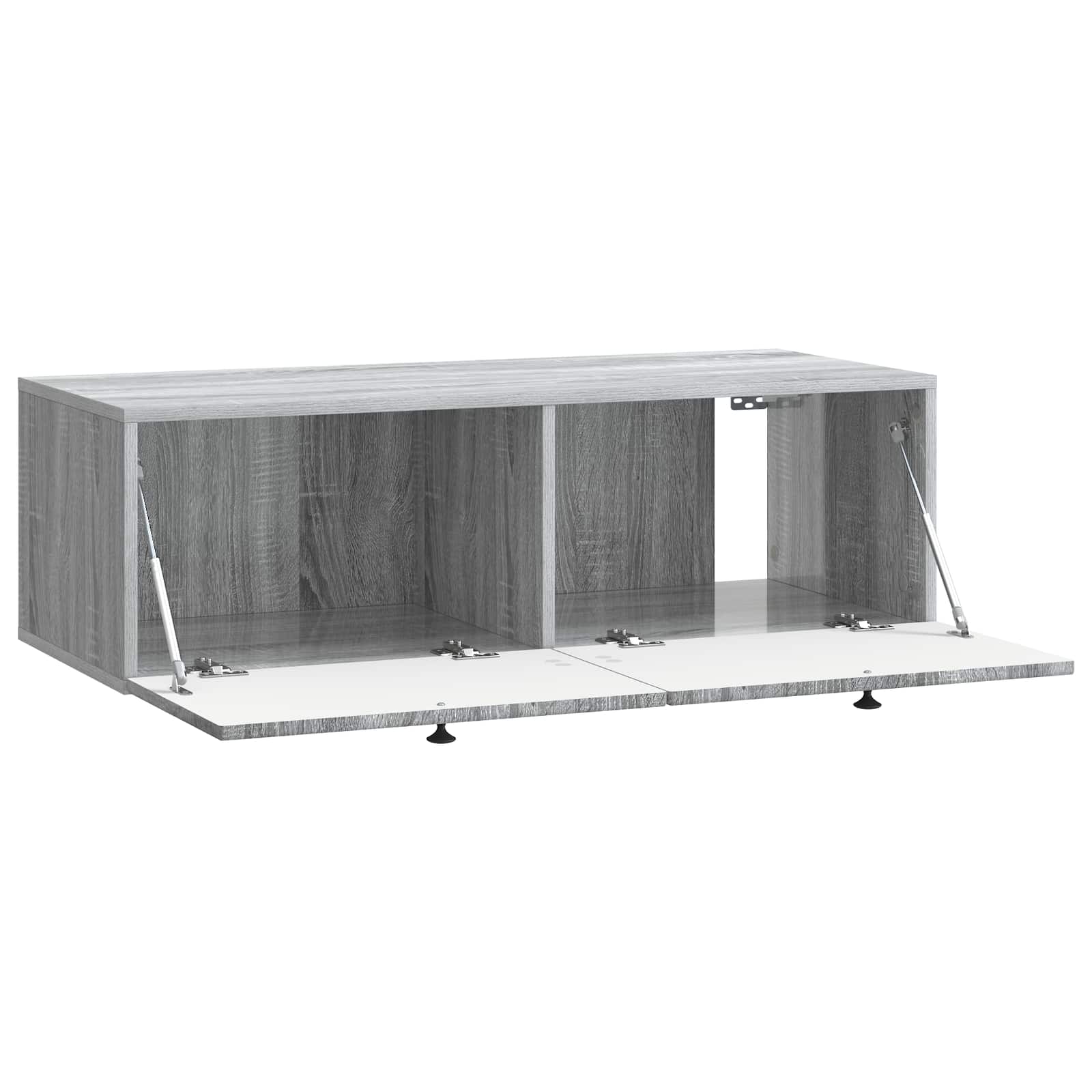 TV ormar za zid Siva sonoma 99 x 41 x 30 cm Konstruirano drvo