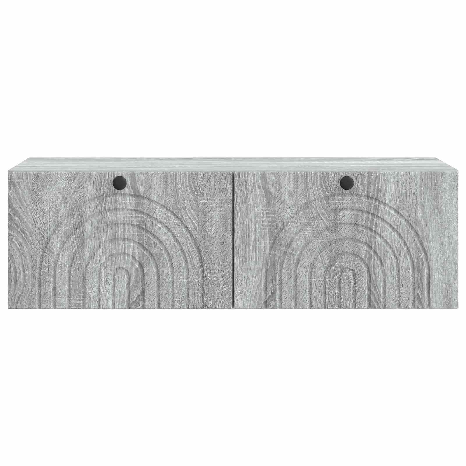 TV ormar za zid Siva sonoma 99 x 41 x 30 cm Konstruirano drvo