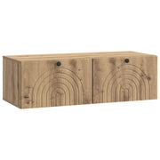 TV ormar za zid Hrast artisan 99 x 41 x 30 cm Konstruirano drvo