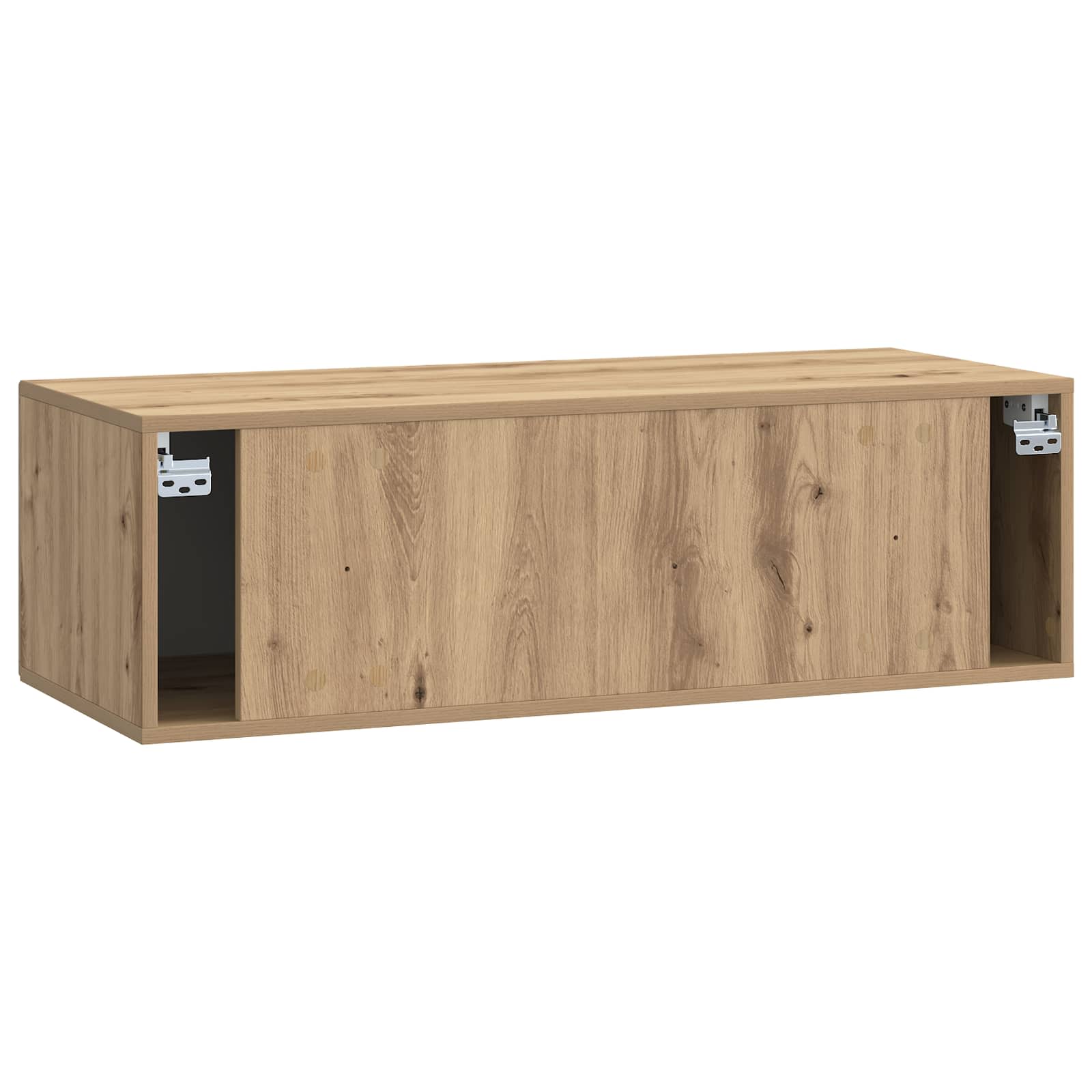 TV ormar za zid Hrast artisan 99 x 41 x 30 cm Konstruirano drvo