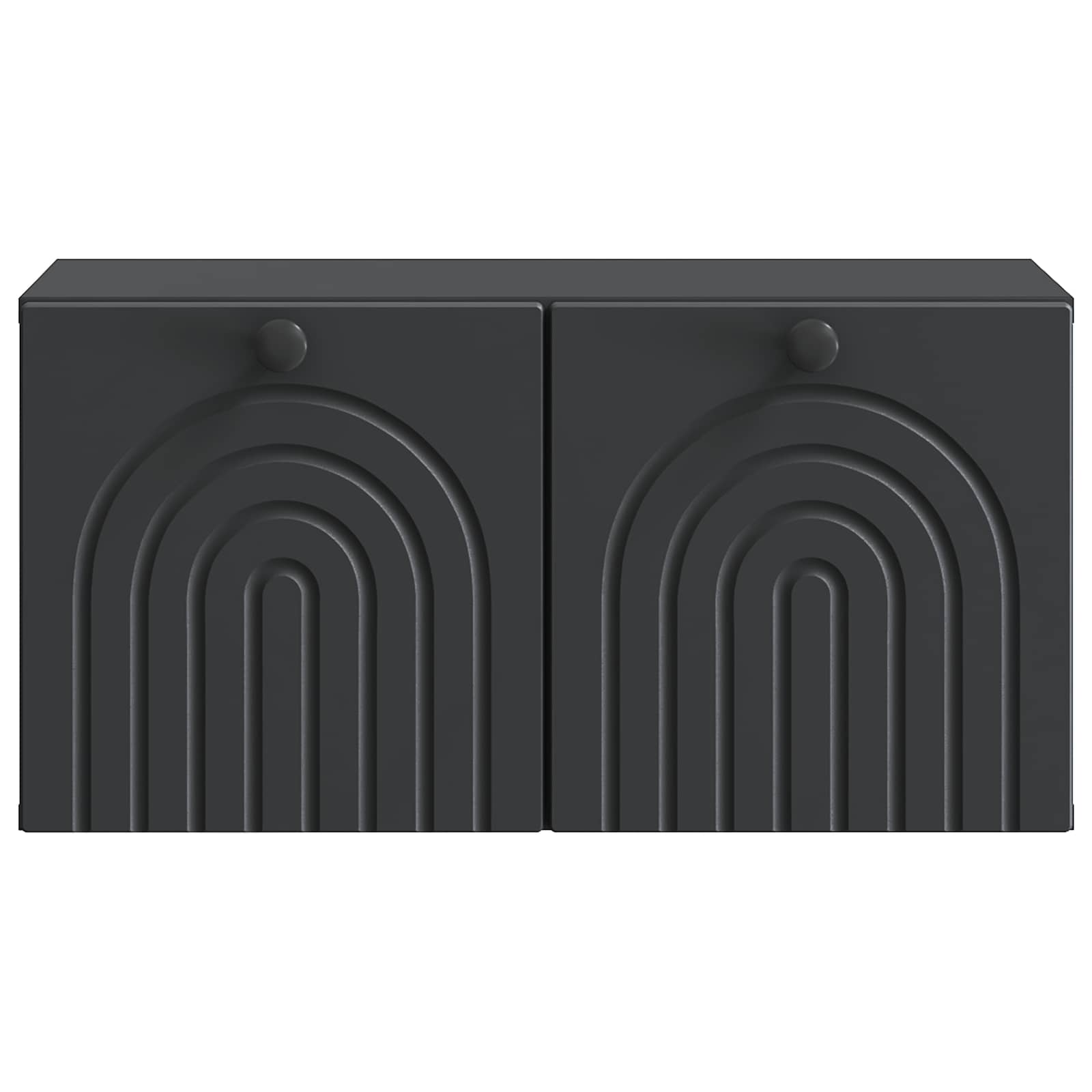 TV ormar za zid Zidne Crna 59,5 x 31 x 30 cm Konstruirano drvo