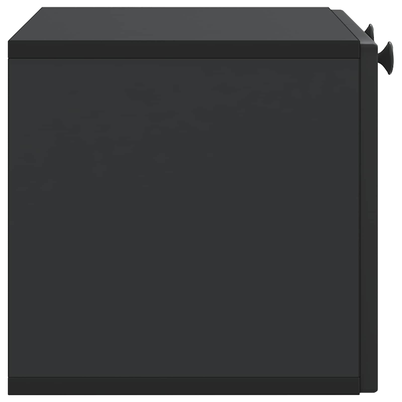 TV ormar za zid Zidne Crna 59,5 x 31 x 30 cm Konstruirano drvo