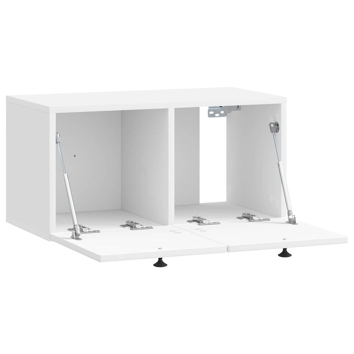 TV ormar za zid Zidne Bijela visokog sjaja 59,5 x 31 x 30 cm