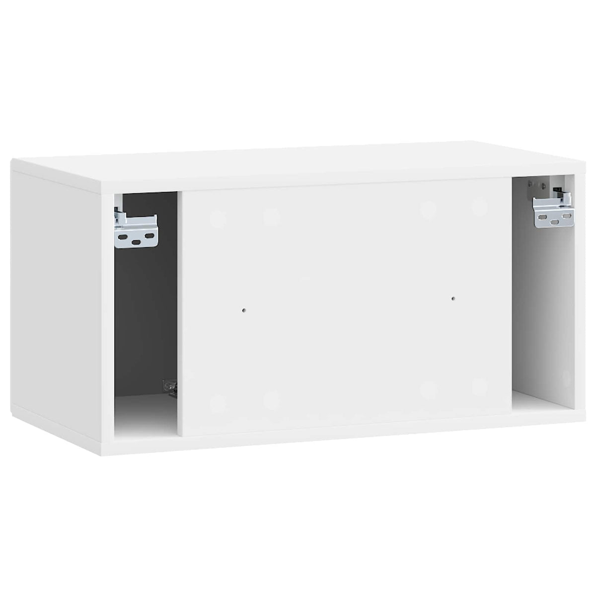 TV ormar za zid Zidne Bijela visokog sjaja 59,5 x 31 x 30 cm