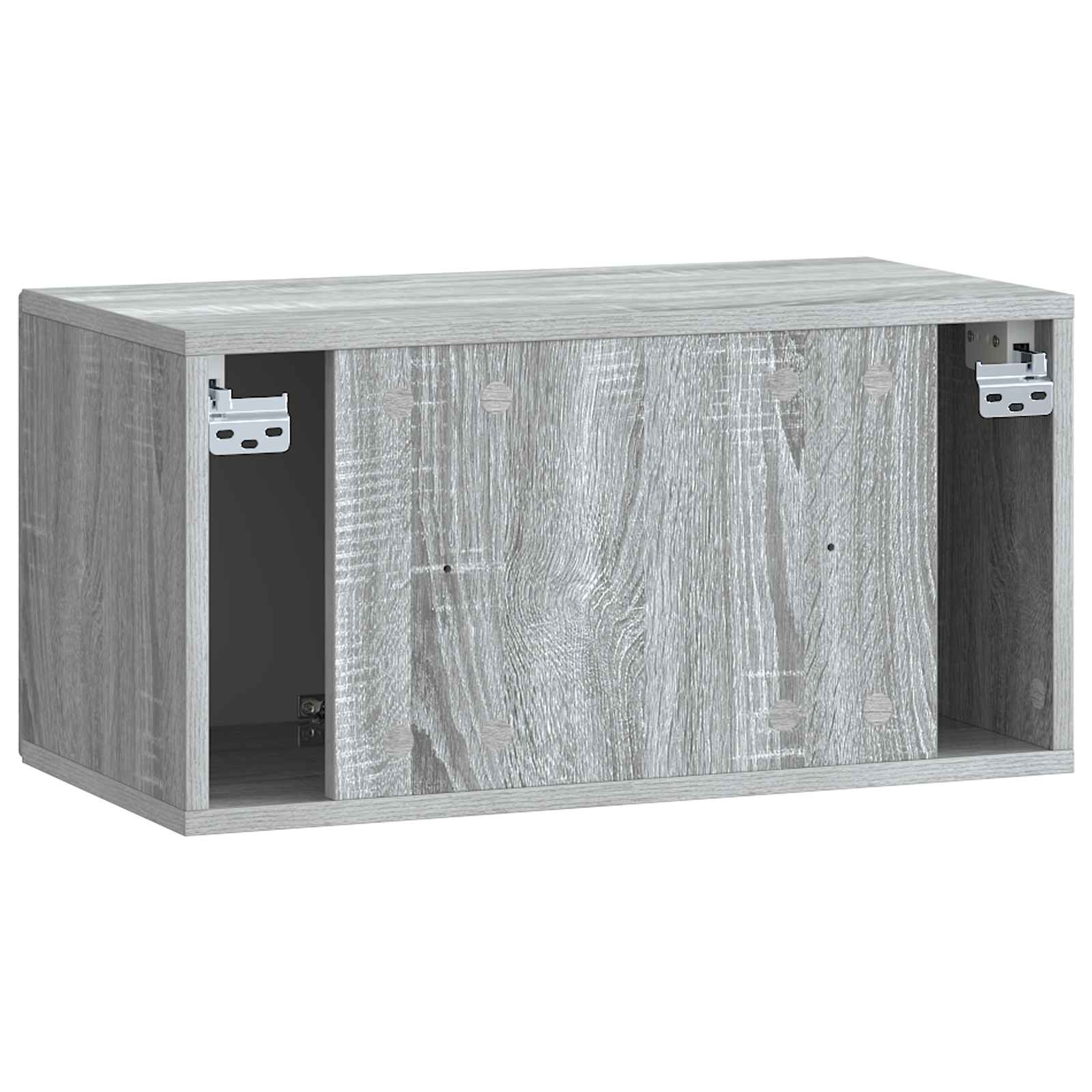 TV ormar za zid Siva sonoma 59,5 x 31 x 30 cm Konstruirano drvo
