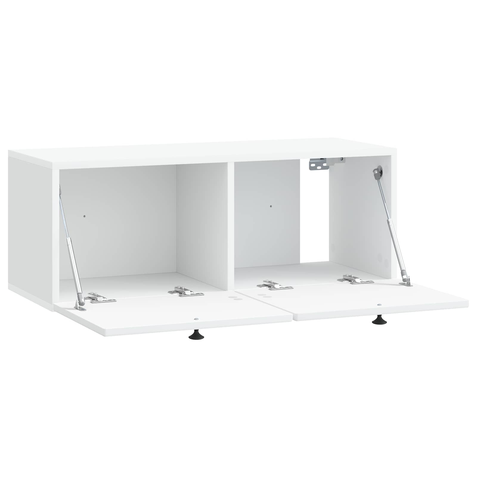 TV ormar za zid Bijela 78,5 x 31 x 30 cm Konstruirano drvo