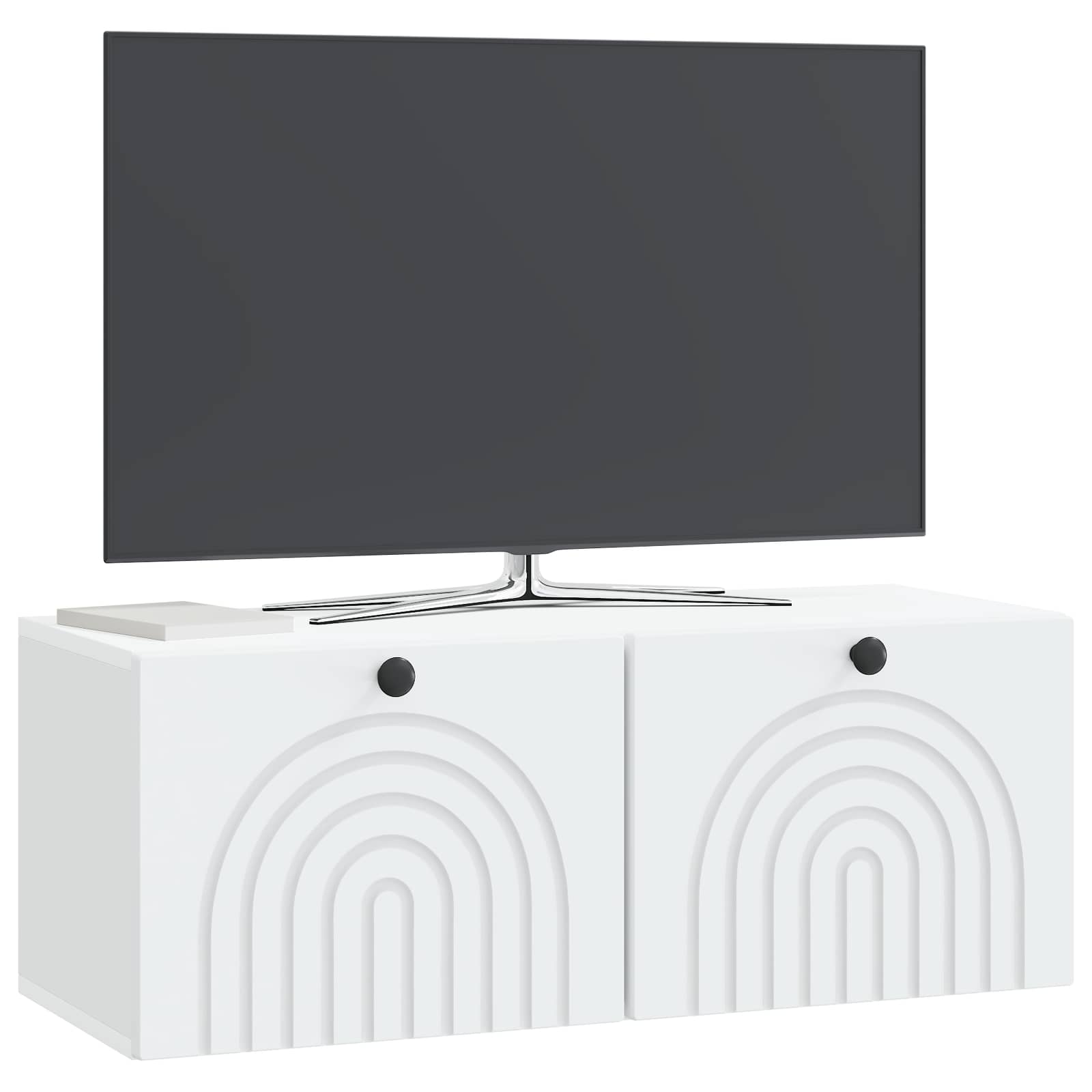 TV ormar za zid Bijela 78,5 x 31 x 30 cm Konstruirano drvo