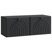 TV ormar za zid Zidne Crna 78,5 x 31 x 30 cm Konstruirano drvo