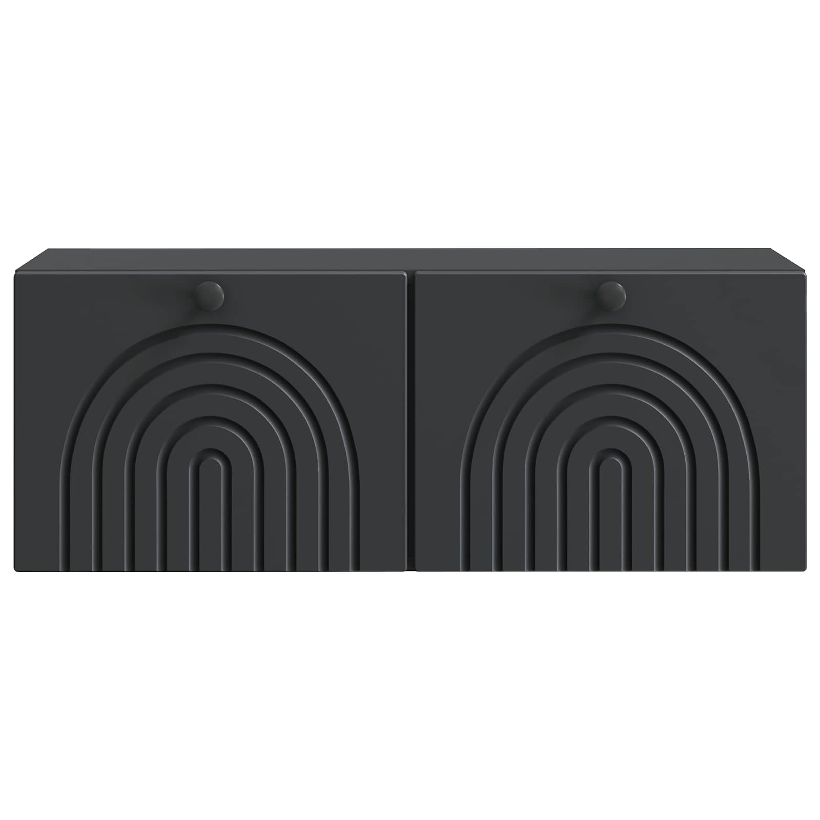 TV ormar za zid Zidne Crna 78,5 x 31 x 30 cm Konstruirano drvo
