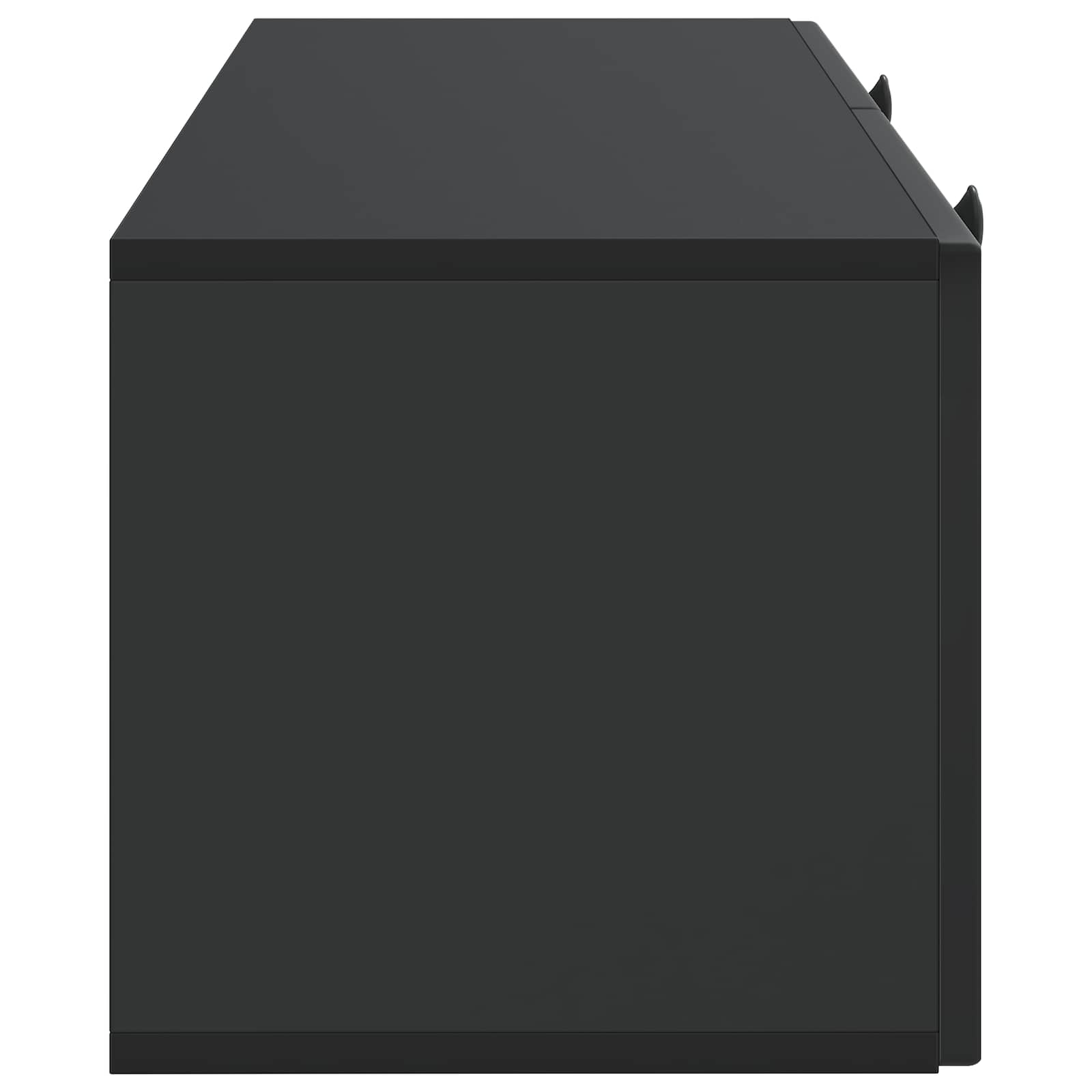 TV ormar za zid Zidne Crna 78,5 x 31 x 30 cm Konstruirano drvo