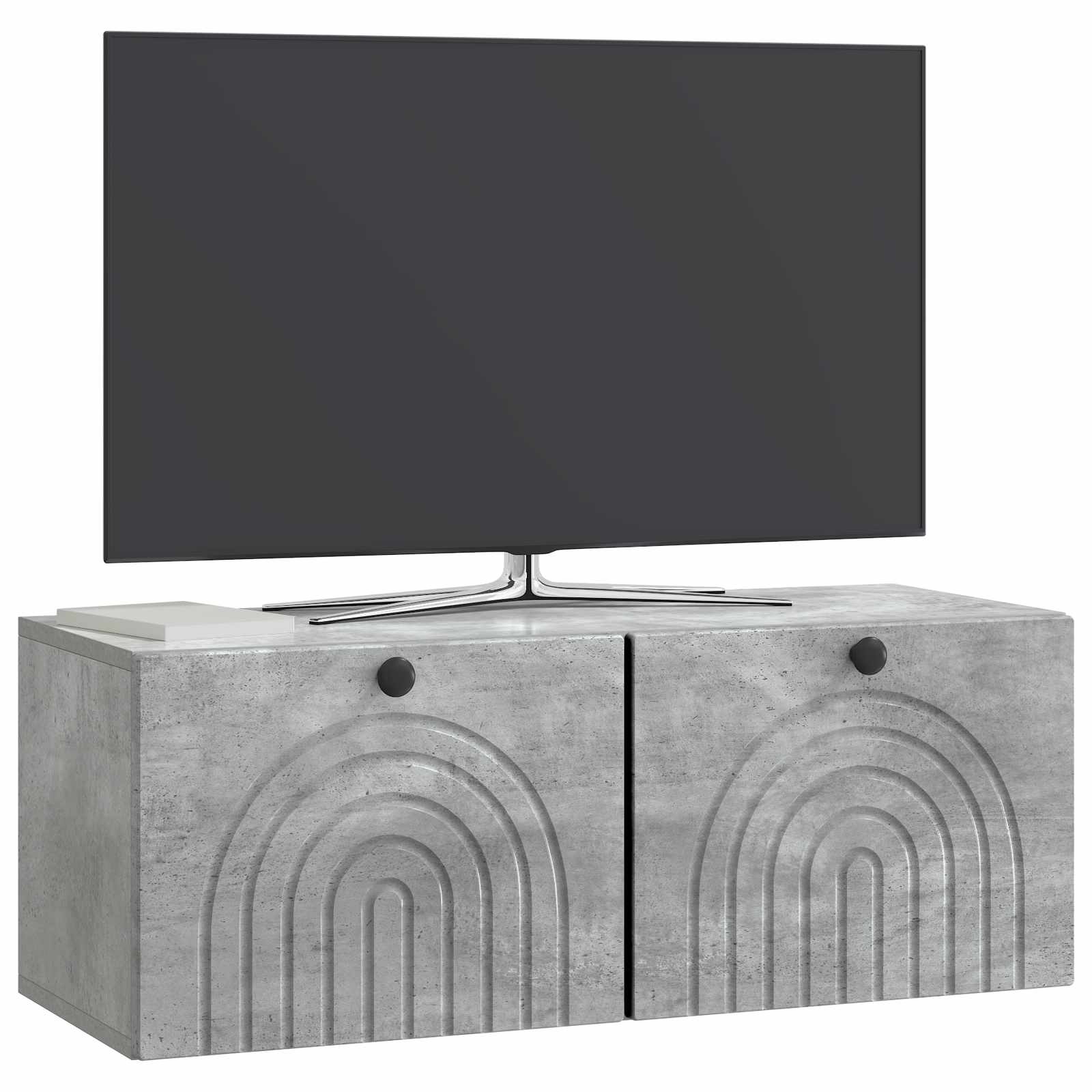 TV ormar za zid Zidne Betonska siva 78,5 x 31 x 30 cm