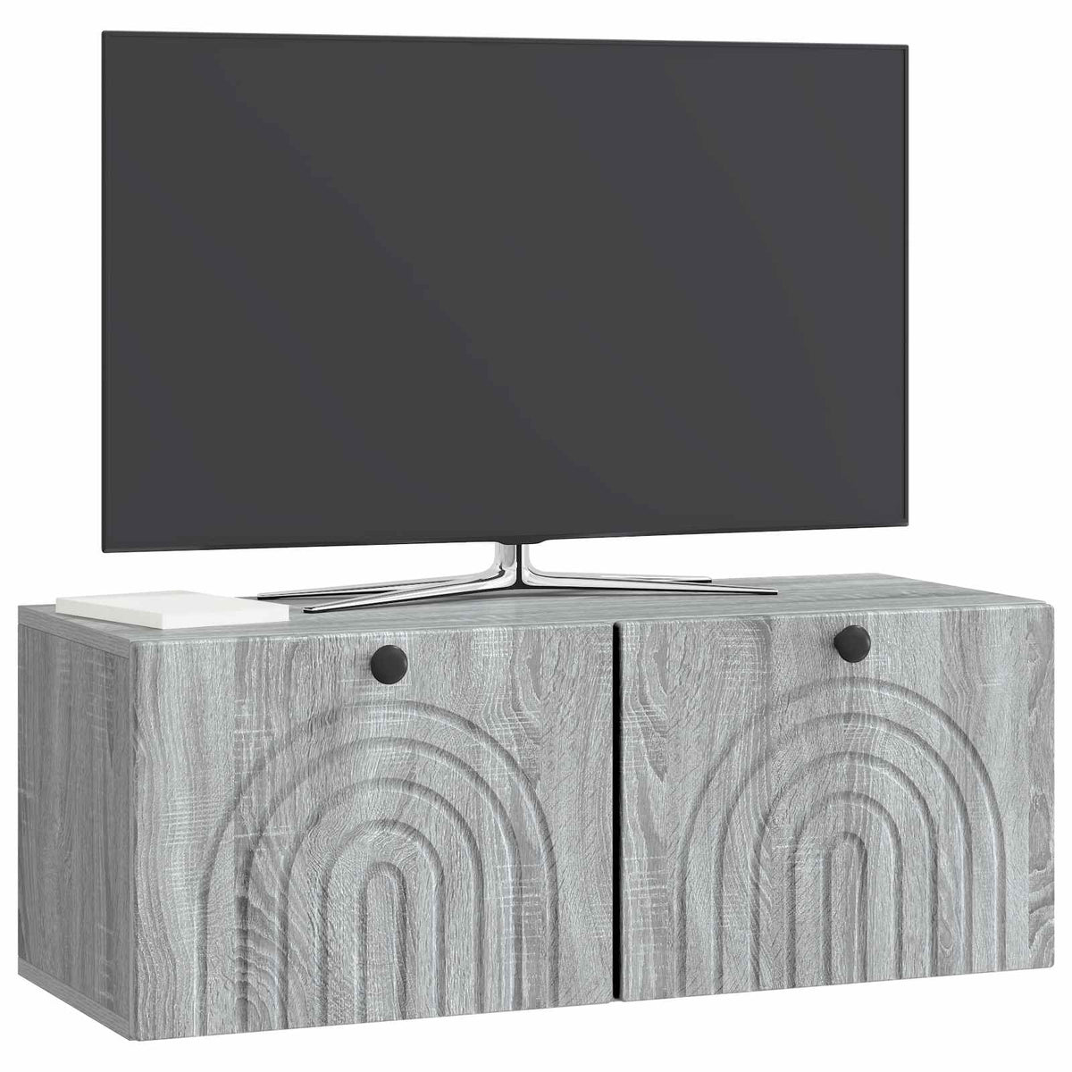 TV ormar za zid Siva sonoma 78,5 x 31 x 30 cm Konstruirano drvo
