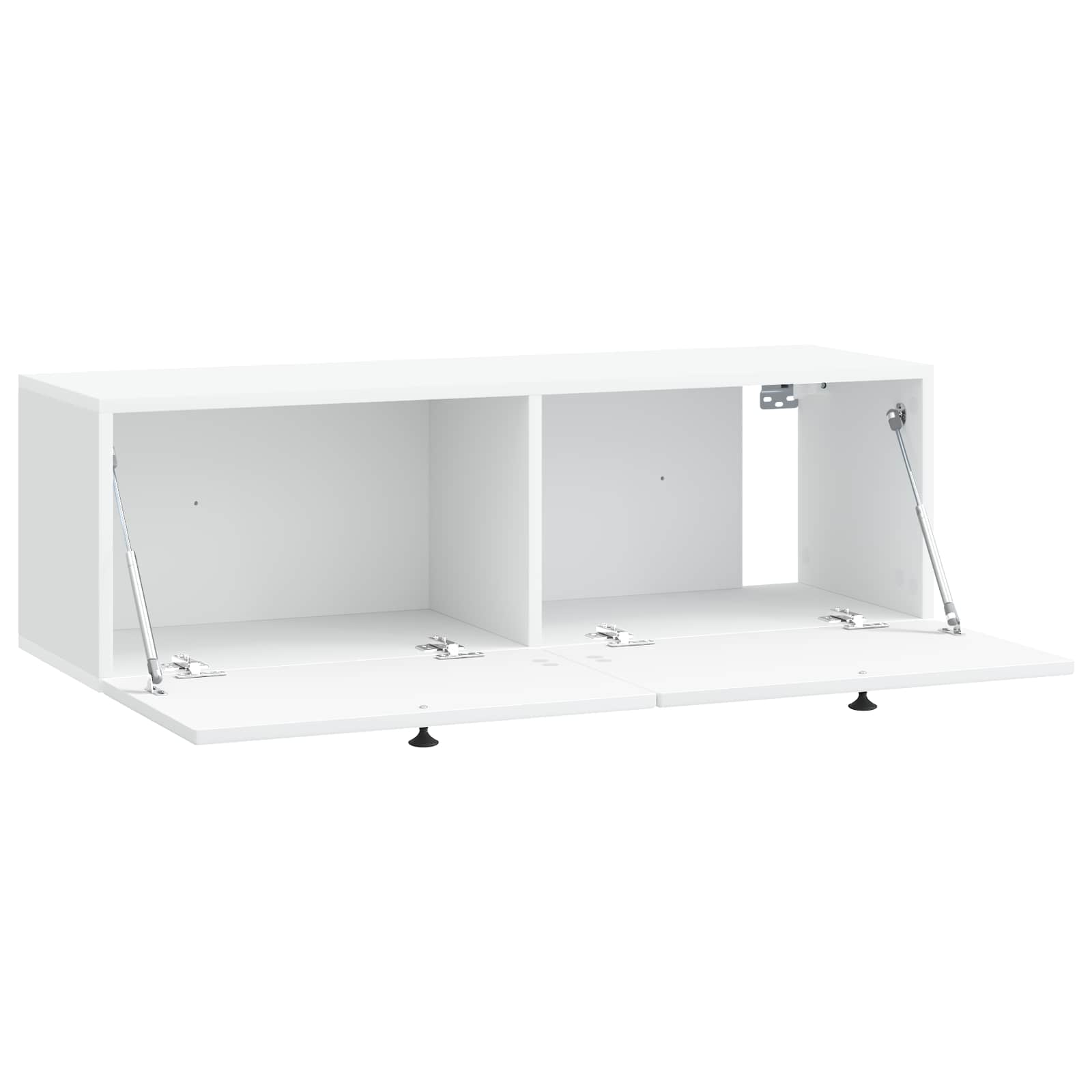 TV ormar za zid Zidne Bijela 98 x 31 x 30 cm Konstruirano drvo