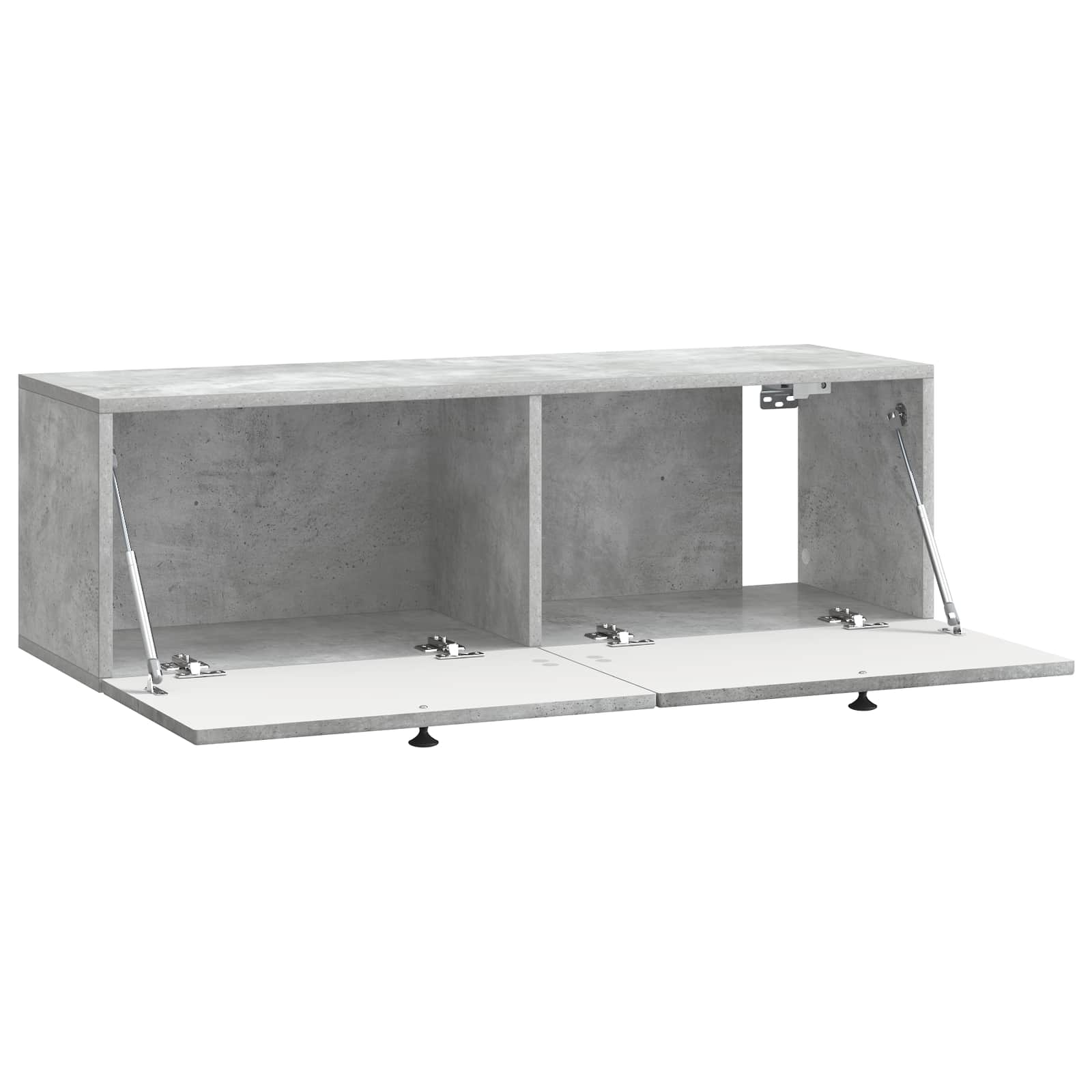 TV ormar za zid Betonska siva 98 x 31 x 30 cm Konstruirano drvo