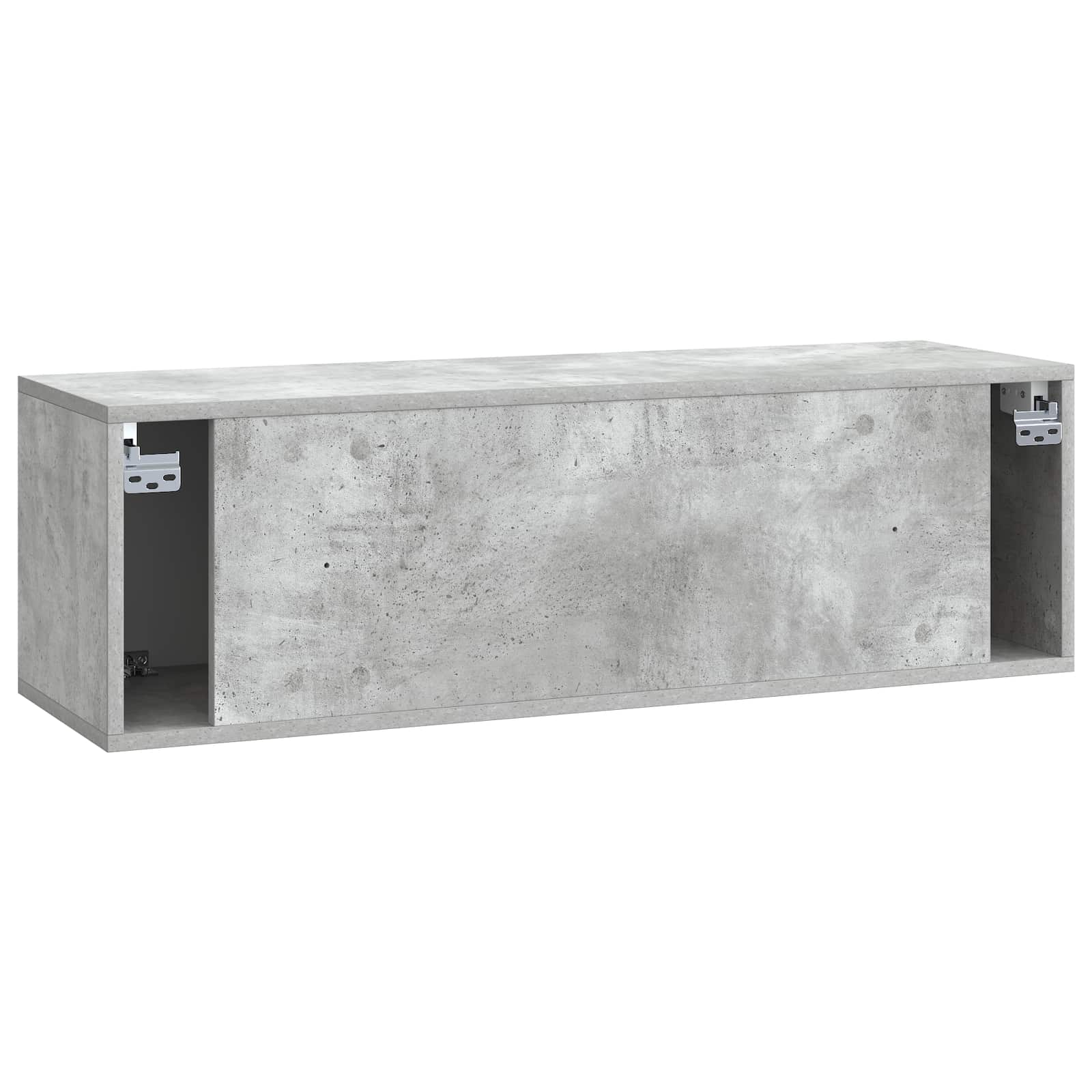 TV ormar za zid Betonska siva 98 x 31 x 30 cm Konstruirano drvo